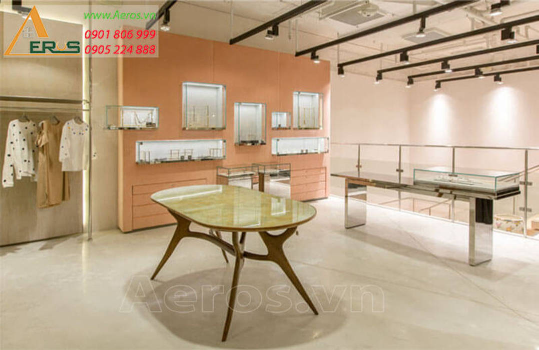 Thiet ke shop thoi trang Runway - Quan 3, xuongmocso1 xuongmocso1 Commercial spaces Offices & stores