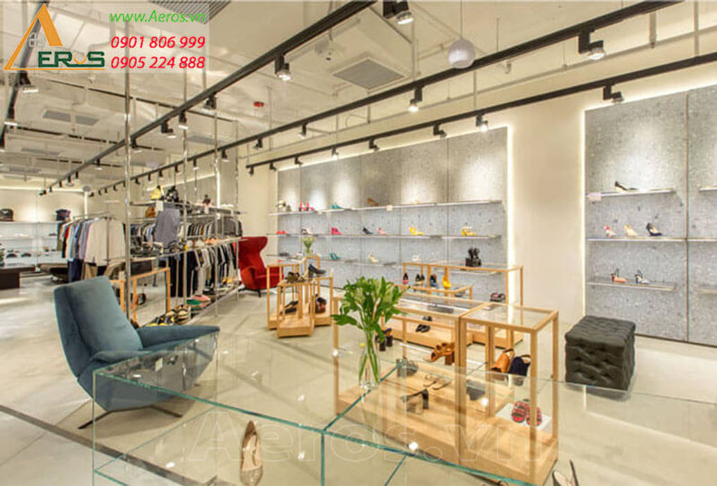 Thiet ke shop thoi trang Runway - Quan 3, xuongmocso1 xuongmocso1 Commercial spaces Văn phòng & cửa hàng