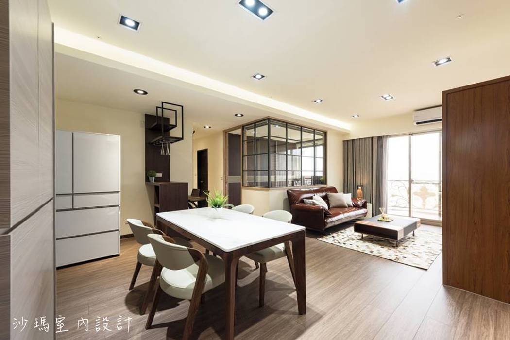 低調 奢華, 沙瑪室內裝修有限公司 沙瑪室內裝修有限公司 Modern living room