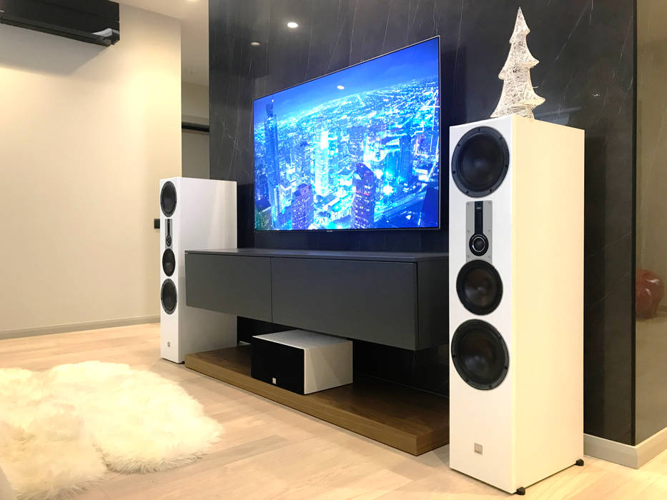 Домашний кинотеатр на Ходынке, Tele-Art Tele-Art Minimalist living room