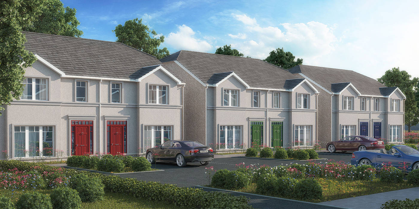 Group Housing - County Meath - Ireland Panoviz Studios Small houses