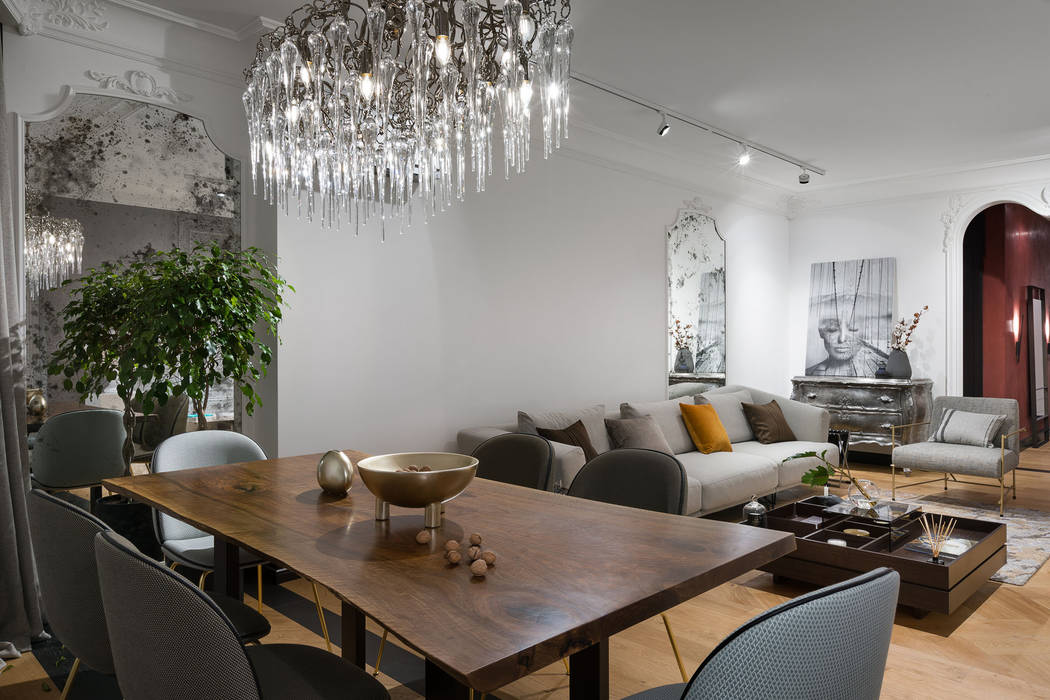 Neoclassical Virility , V.Concept studio V.Concept studio Klassische Wohnzimmer
