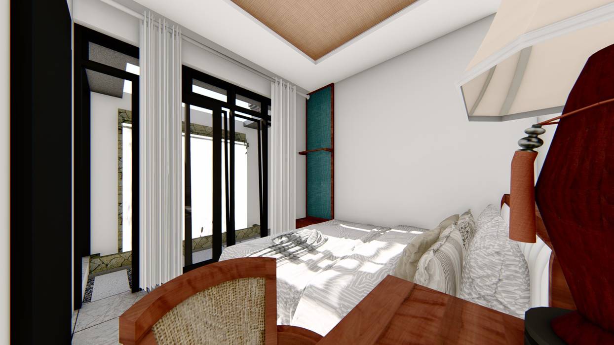 master bed room Aper design Ruang Komersial moderen house,interior,design,rumah minimalis,arsitek,Ruang Komersial