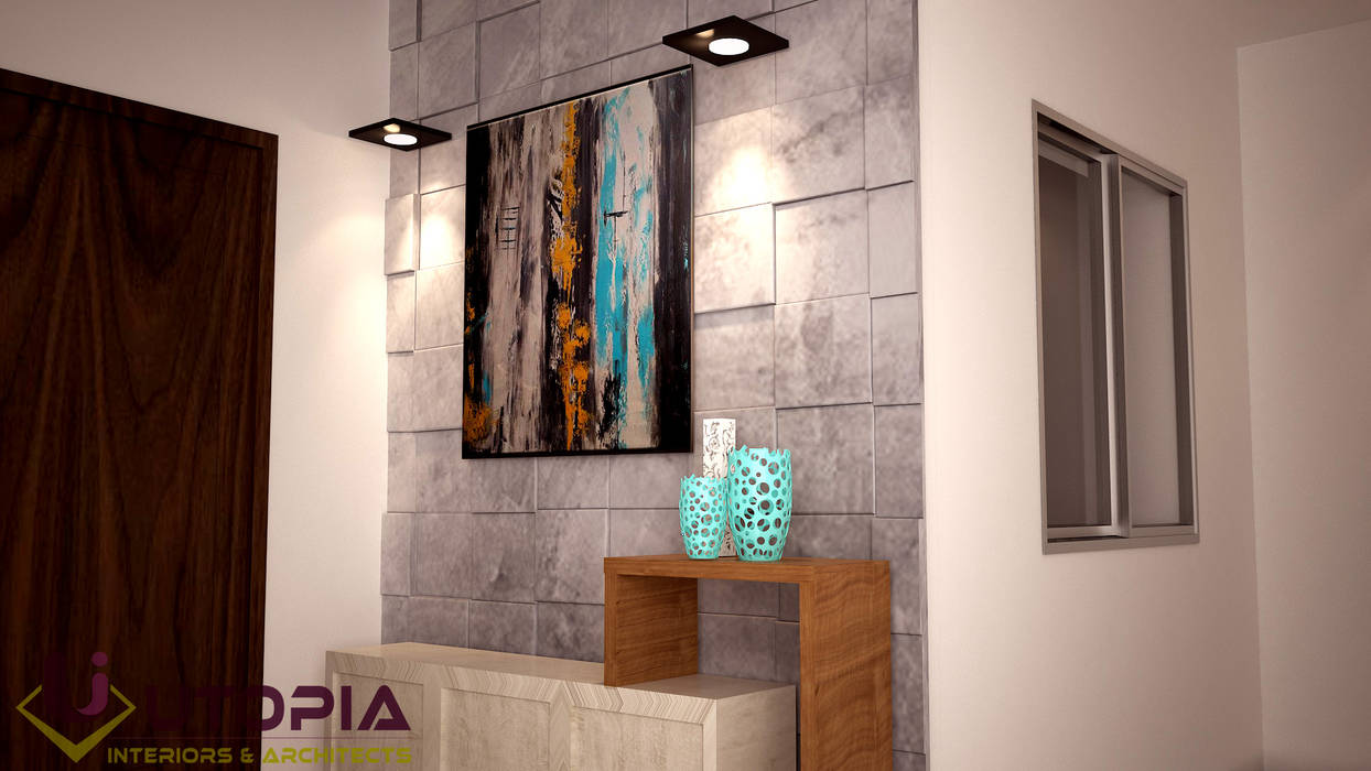 Interior design for MR.Sanjay, Utopia Interiors & Architect Utopia Interiors & Architect พื้น