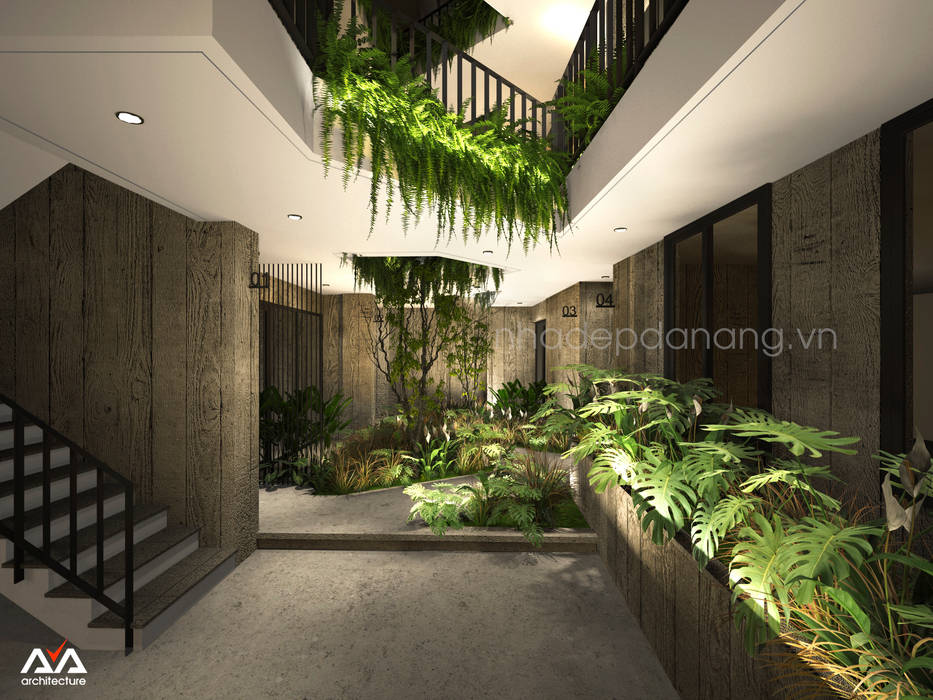 Thiết kế căn hộ cho thuê tại Đà Nẵng, AVA Architects AVA Architects Nhà