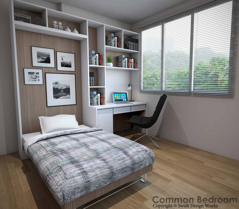 Yishun Ave 6, Swish Design Works Swish Design Works Small bedroom