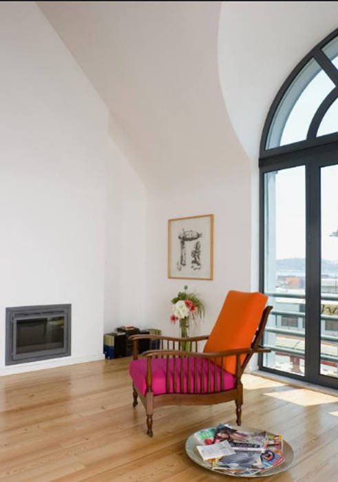 Loft Design > Living room IN PACTO Salas de estar modernas arquitectura,design de interiores,decoração