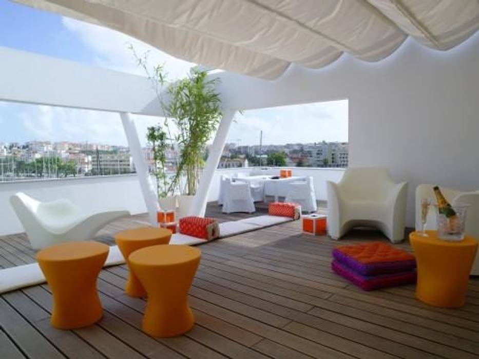 Casa Praia homify Varandas, marquises e terraços modernos arquitectura,design de interiores,decoração