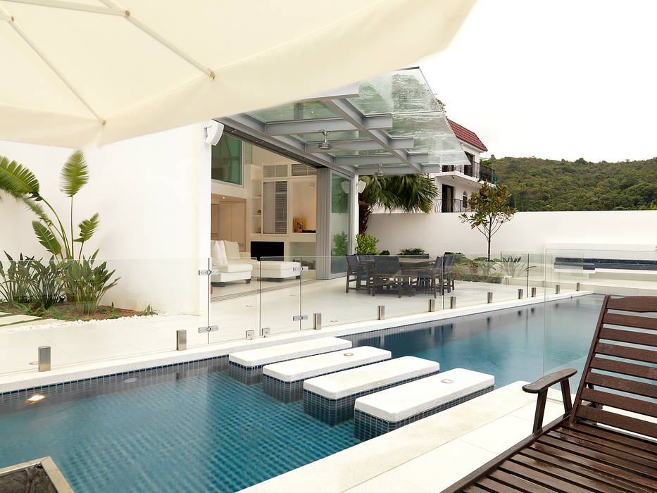 Water Front House - Clearwater Bay, Original Vision Original Vision Piscinas de estilo moderno