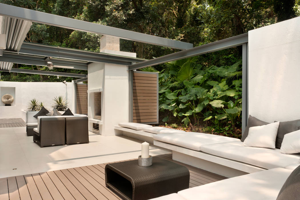 Casa Bosques, Original Vision Original Vision Modern balcony, veranda & terrace