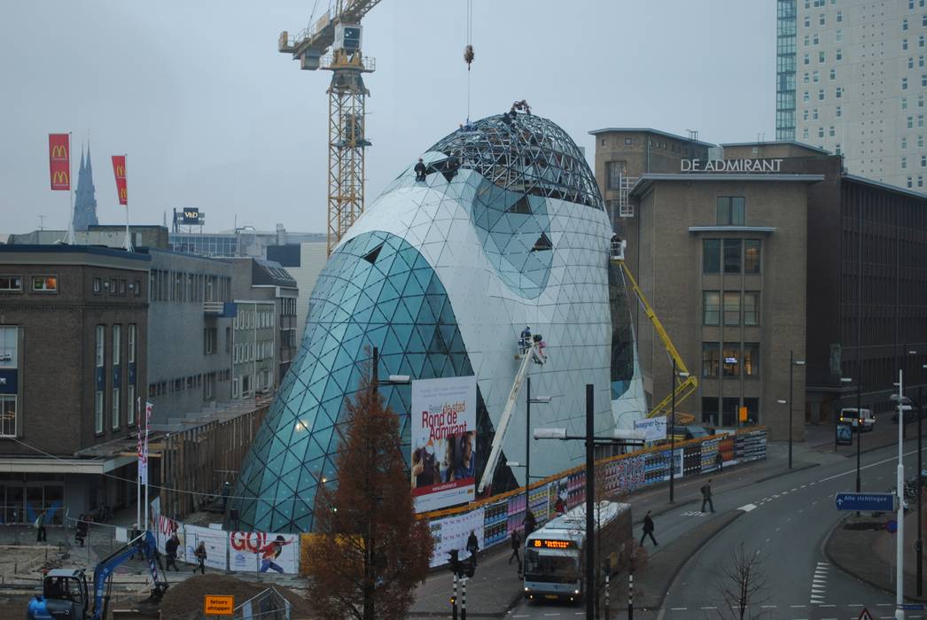 Blob NL Eindhoven Glas-Alu Fassade , Lippold GmbH Glaserei Lippold GmbH Glaserei Commercial spaces گلاس Shopping Centres