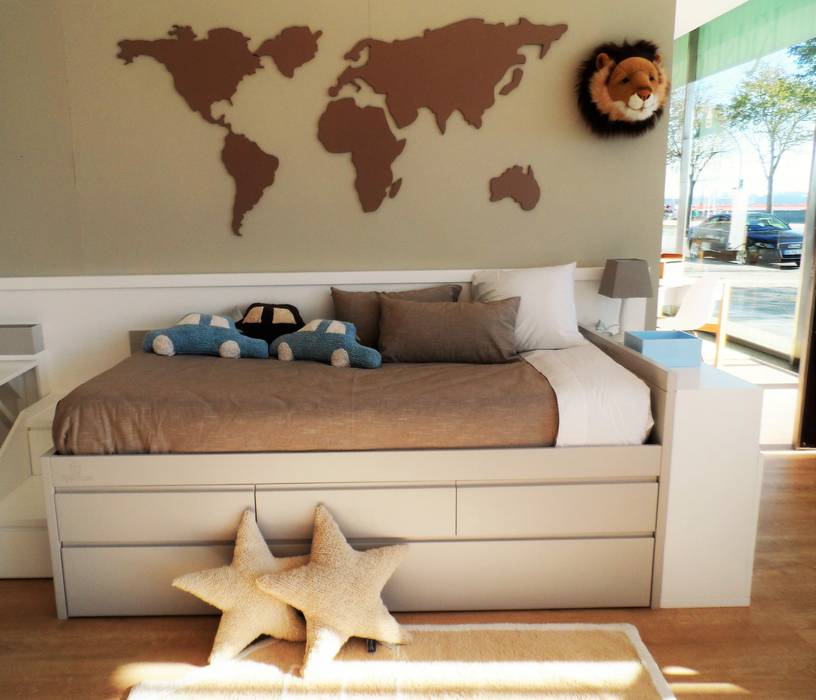 homify غرفة الاطفال MDF Beds & cribs