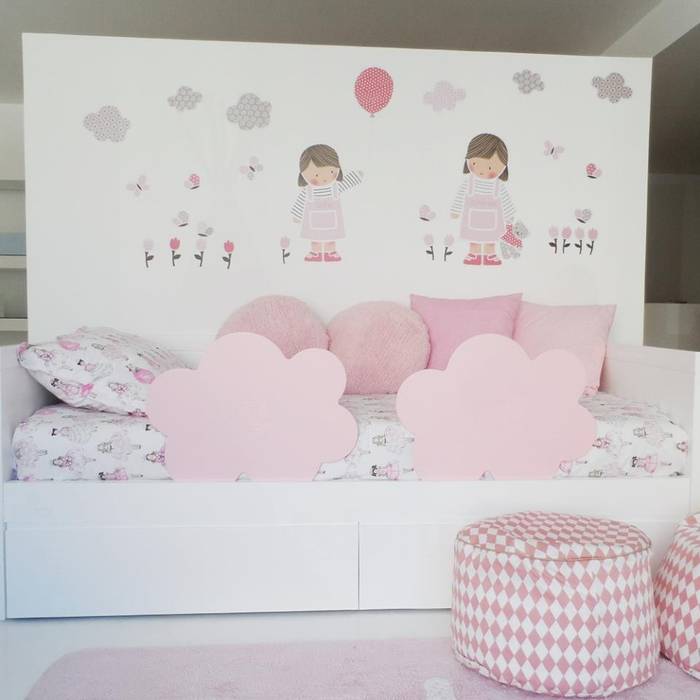 homify Moderne kinderkamers MDF Bedden en wiegen