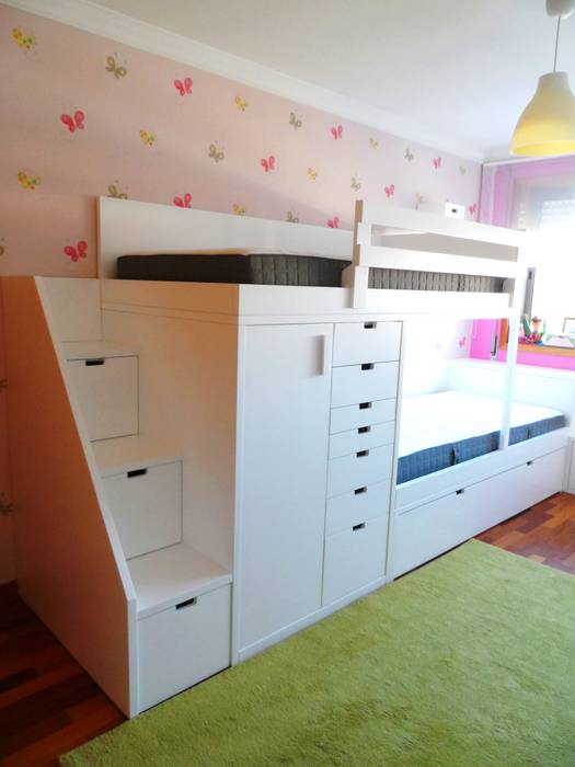 homify Chambre d'enfant moderne MDF Lits & Berceaux