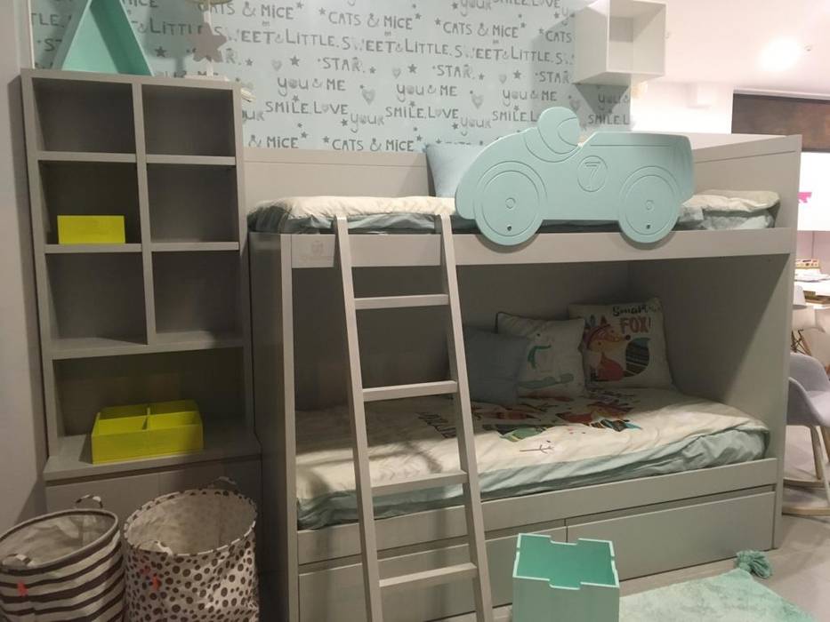 homify Phòng trẻ em phong cách hiện đại MDF Beds & cribs