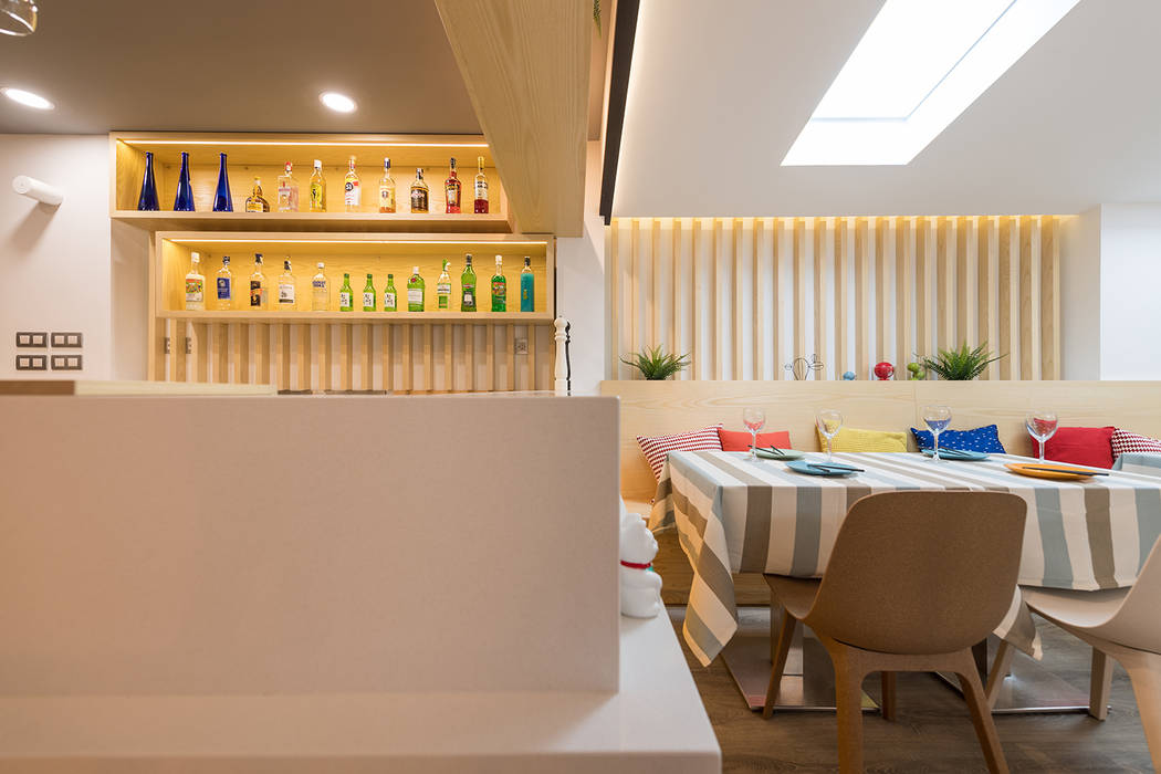 Restaurante Mandu, SMLXL-design SMLXL-design مساحات تجارية بار/ ملهى ليلي