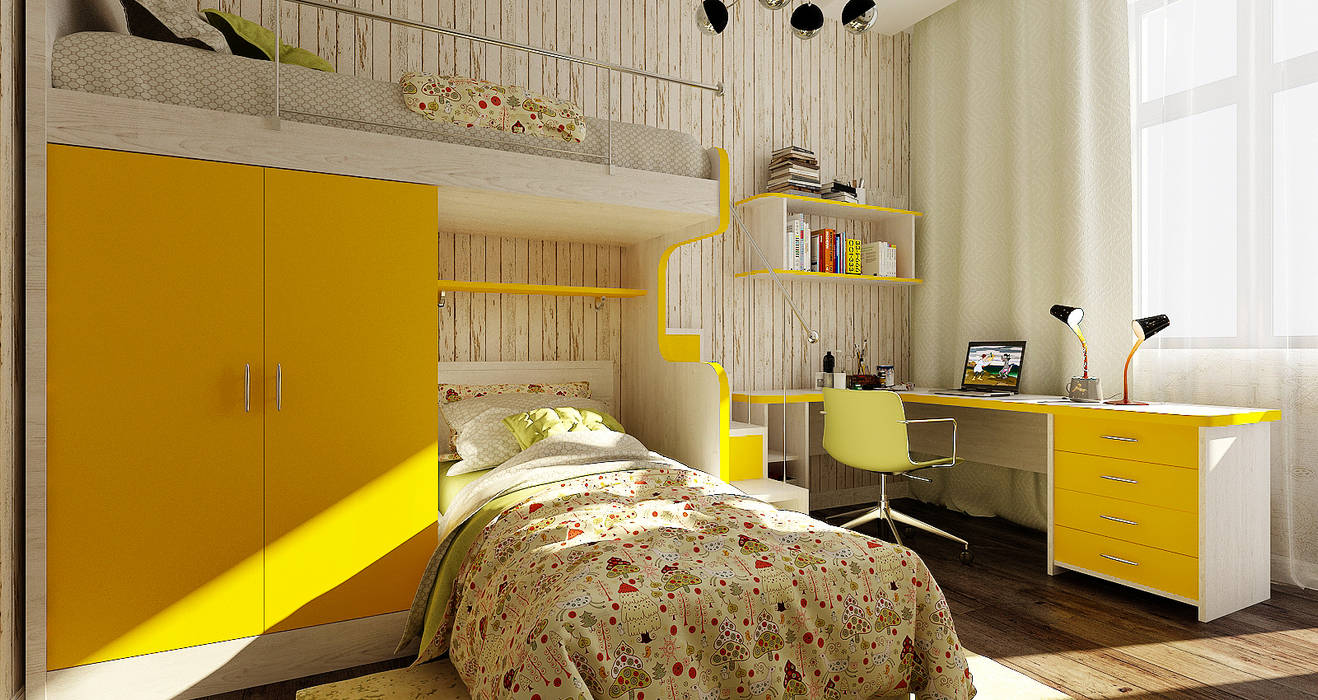 детская комната, N Group N Group Teen bedroom