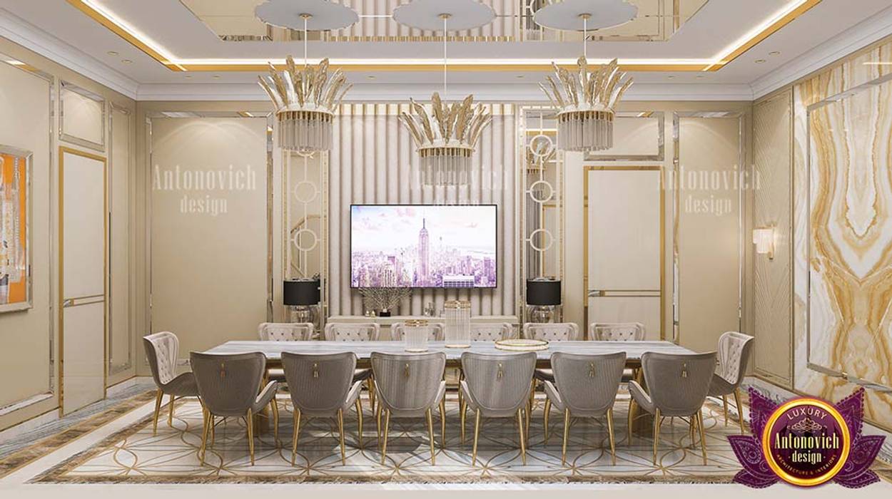 Universal Dining Area for Luxury, Luxury Antonovich Design Luxury Antonovich Design