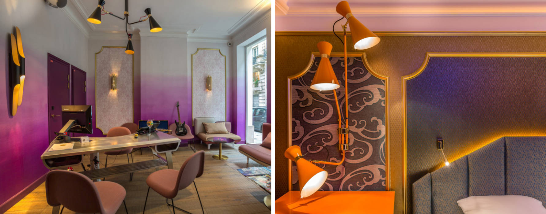 Idol Hotel, Paris DelightFULL Gewerbeflächen Kupfer/Bronze/Messing Hotels