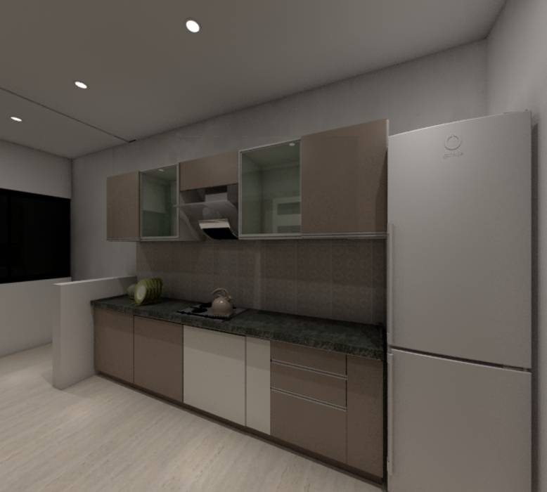 Kitchen, Peak Interior Peak Interior Маленькие кухни