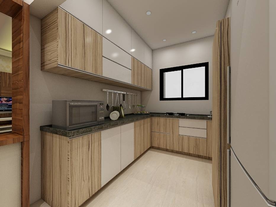 Kitchen, Peak Interior Peak Interior مطابخ صغيرة