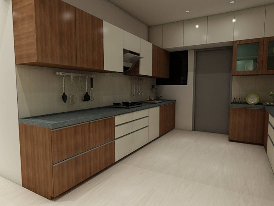 Kitchen, Peak Interior Peak Interior وحدات مطبخ