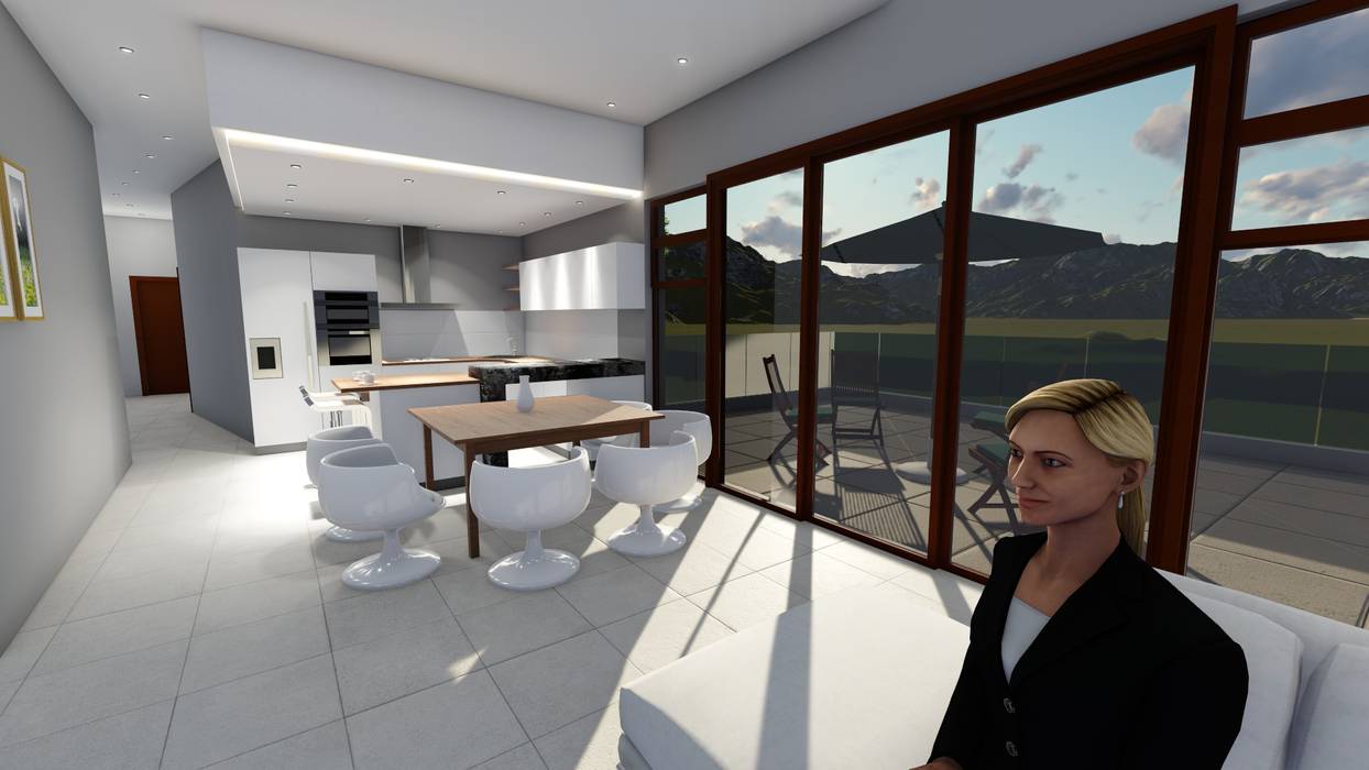 HOUSE MONTGOMERY, NDLOVU DESIGNS NDLOVU DESIGNS Kitchen