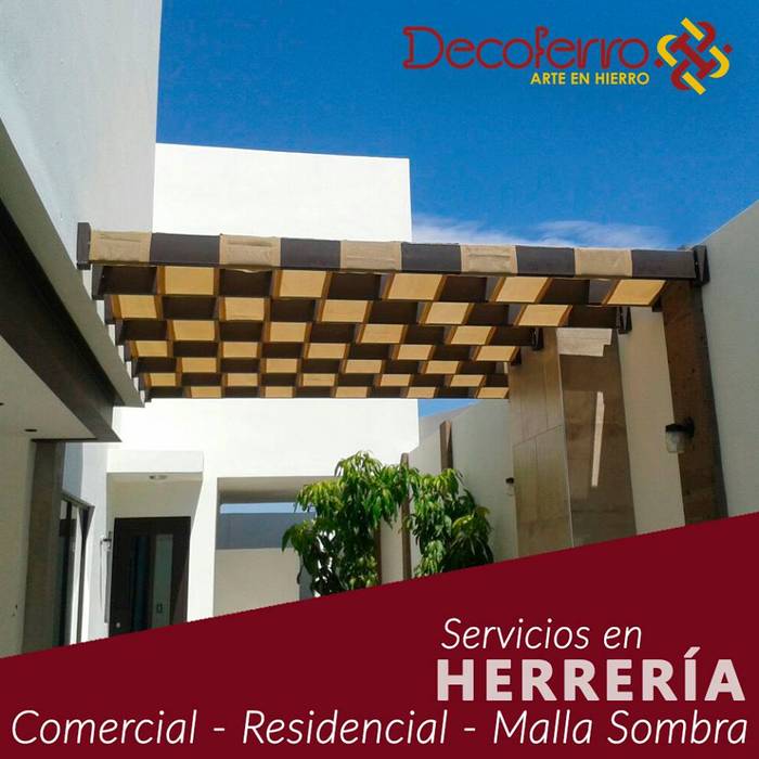 HERRERIA, decoferro arte en hierro decoferro arte en hierro Flat roof آئرن / اسٹیل