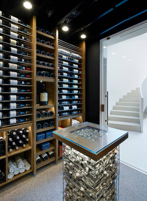 Wine Rooms Wine Walls Spiral Cellars Modern Wine Cellar Homify