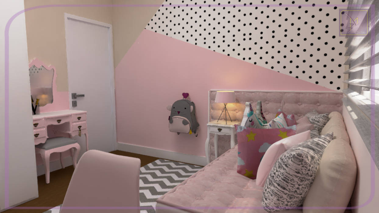 Casa em Registro-SP., MD&D Arquitetura e Interiores MD&D Arquitetura e Interiores Nursery/kid’s room