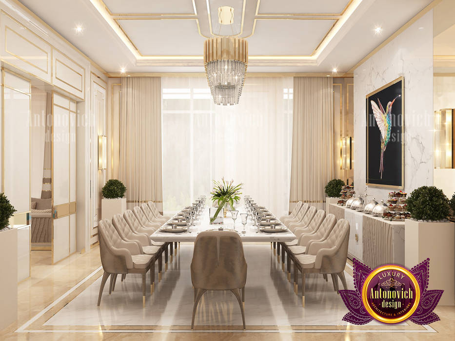 New Dining Interior for Luxury, Luxury Antonovich Design Luxury Antonovich Design