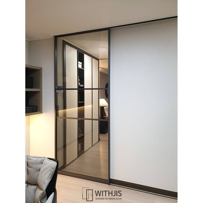 위드지스 바텀트랙 보호캡, 안전캡, WITHJIS, WITHJIS(위드지스) WITHJIS(위드지스) Modern style doors Aluminium/Zinc