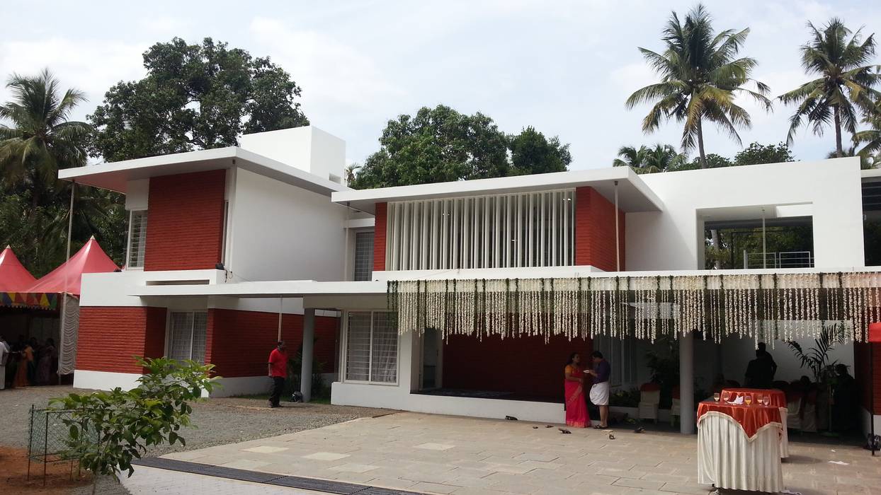 Top Architectures in Thrissur Prithvi Homes Multi-Family house کنکریٹ
