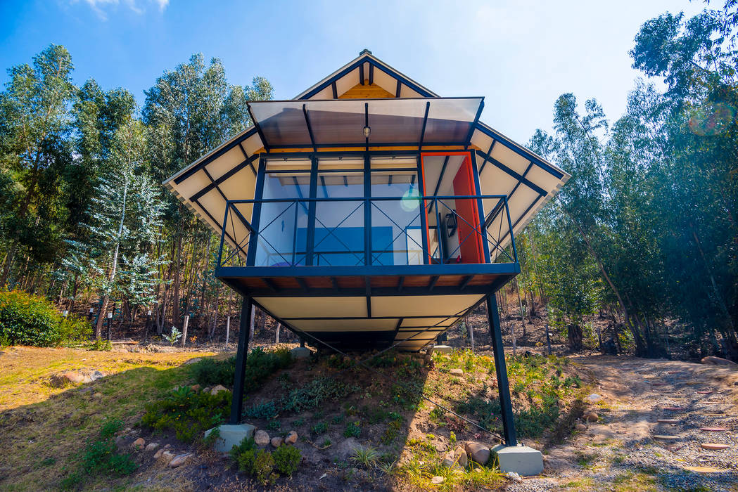 Refugio Toibita Camacho Estudio de Arquitectura Casas ecológicas Derivados de madera Transparente