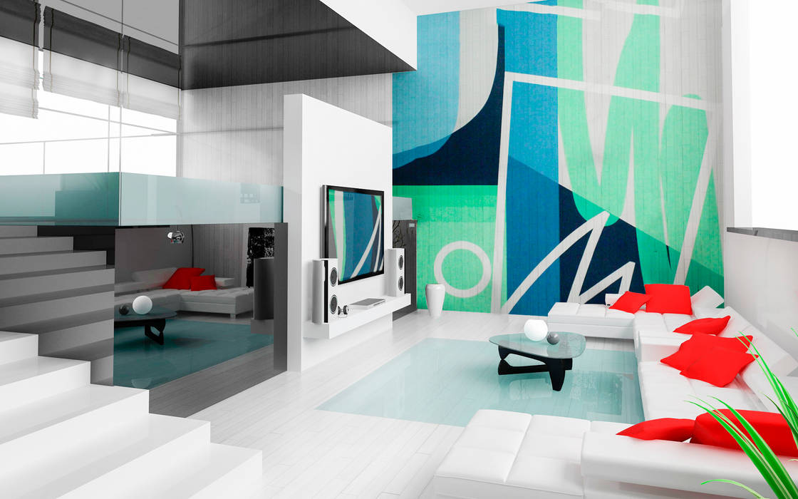 Arte para tu hogar, Arca México Arca México Modern Living Room