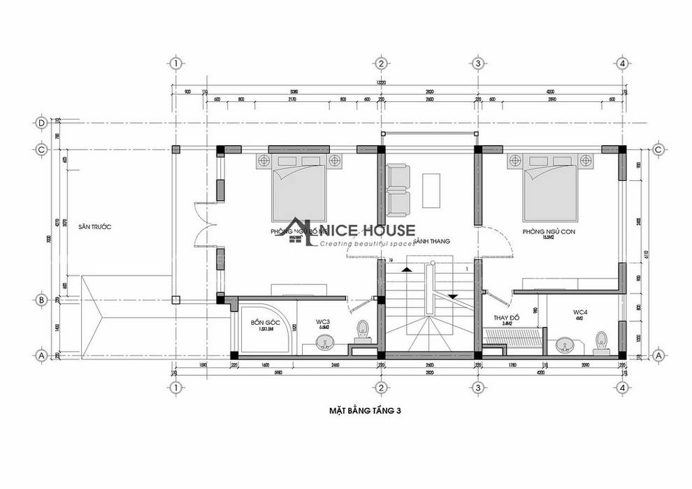 Biệt Thự Phố 2 Mặt Tiền Quảng Ninh, THIẾT KẾ NHÀ ĐẸP 365 THIẾT KẾ NHÀ ĐẸP 365 Commercial spaces Khách sạn