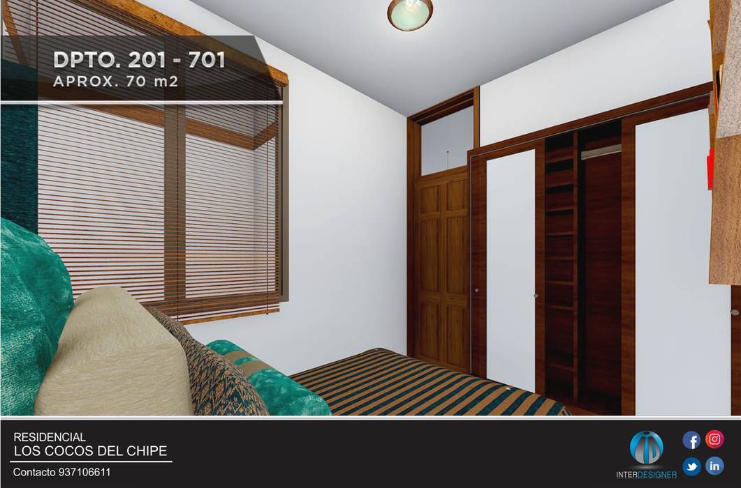 ​DEPARTAMENTO EN VENTA – NRO 201 Inter Designer Casas multifamiliares