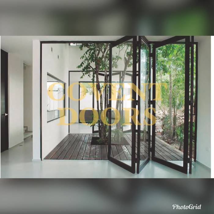 Puerta plegable Covent Doors Puertas interiores Aluminio/Cinc folding doors,puertas plegables,patiodoors