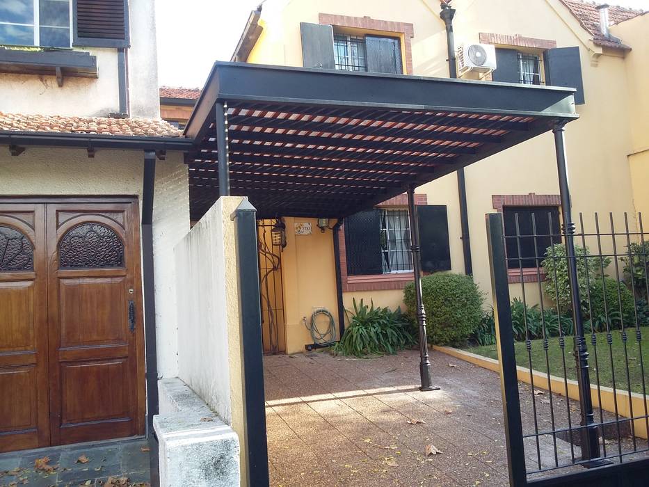 diseños de techos para cocheras, sinnic sinnic Carport Wood-Plastic Composite