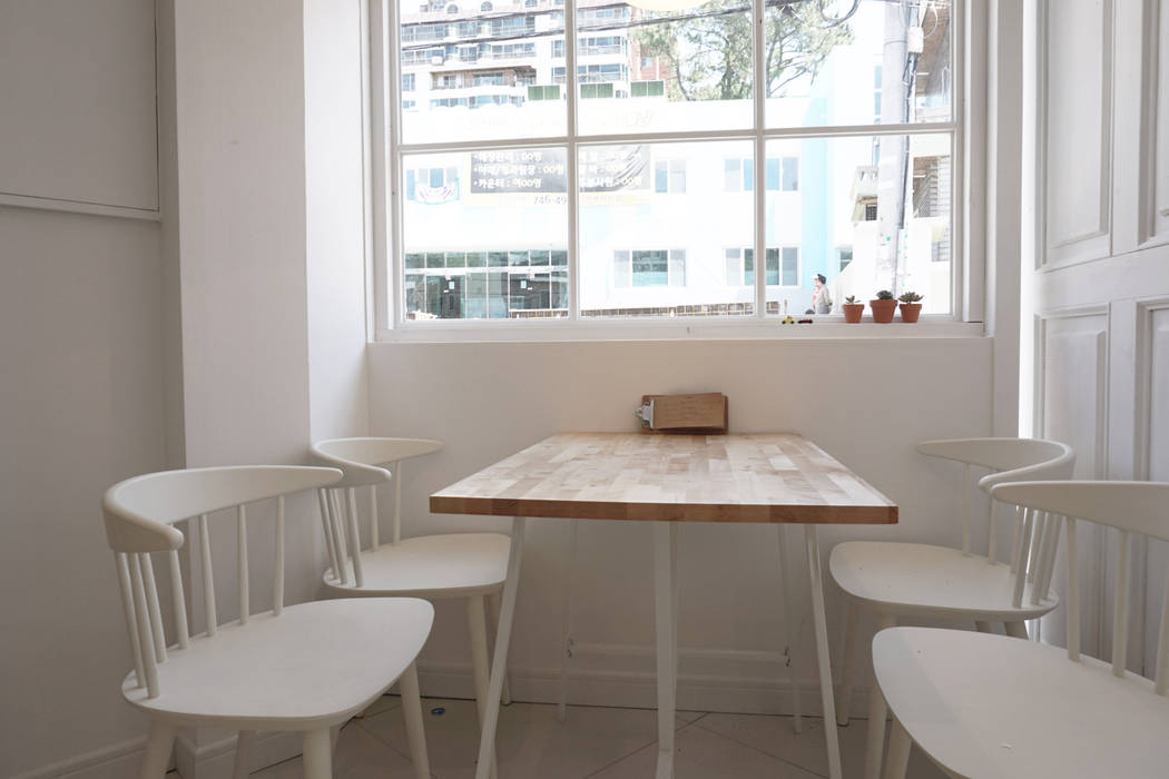 레스토랑 인테리어 RESTAURANT INTERIOR_부산인테리어, 감자디자인 감자디자인 Small kitchens