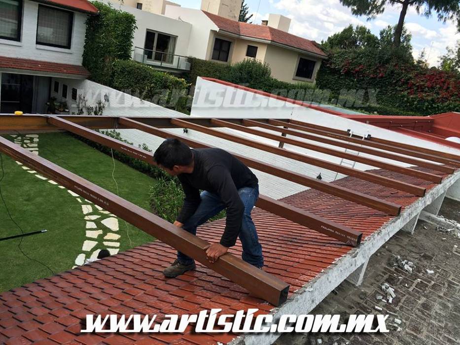 Domos de Cristal, Artistic de MExico Artistic de MExico Lean-to roof Iron/Steel