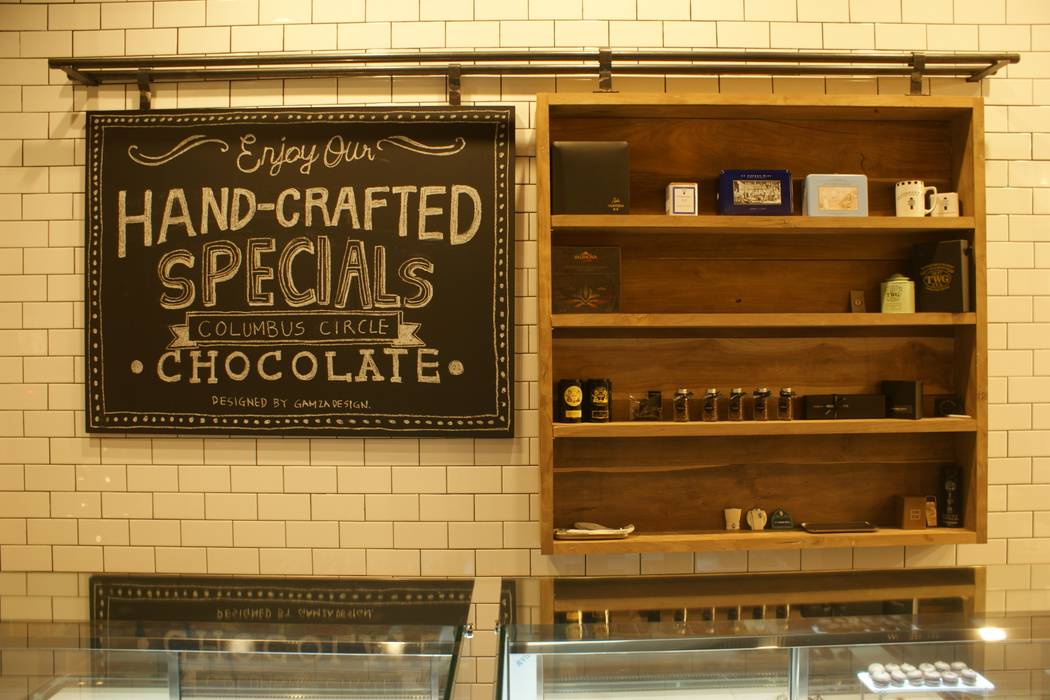 초콜렛 샵 CHOCOLATE SHOP_부산인테리어, 감자디자인 감자디자인 Cocinas pequeñas