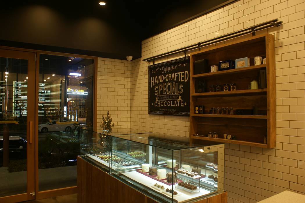 초콜렛 샵 CHOCOLATE SHOP_부산인테리어, 감자디자인 감자디자인 Bếp nhỏ