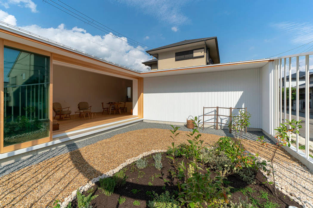 宝塚の家 house in takarazuka, arbol arbol Minimalistische tuinen