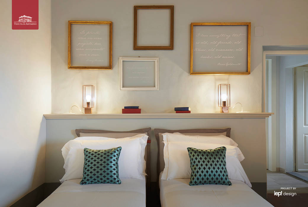 5 suites nel castello del borgo di Artimino , IEP! Design IEP! Design Commercial spaces Hotels