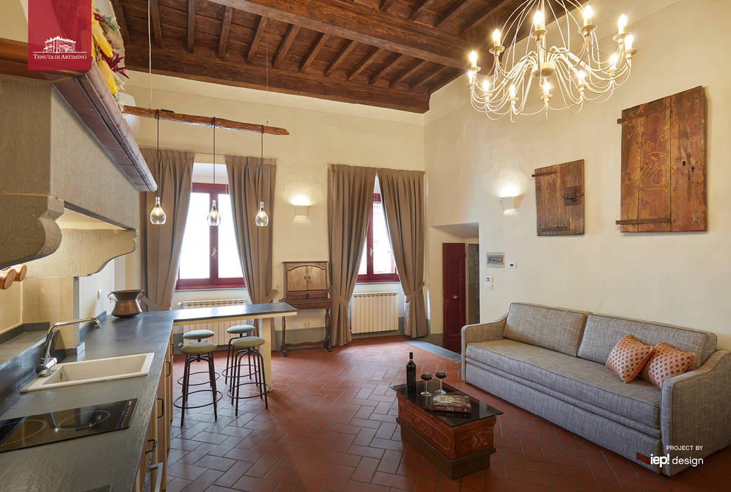 5 suites nel castello del borgo di Artimino , IEP! Design IEP! Design Commercial spaces Khách sạn