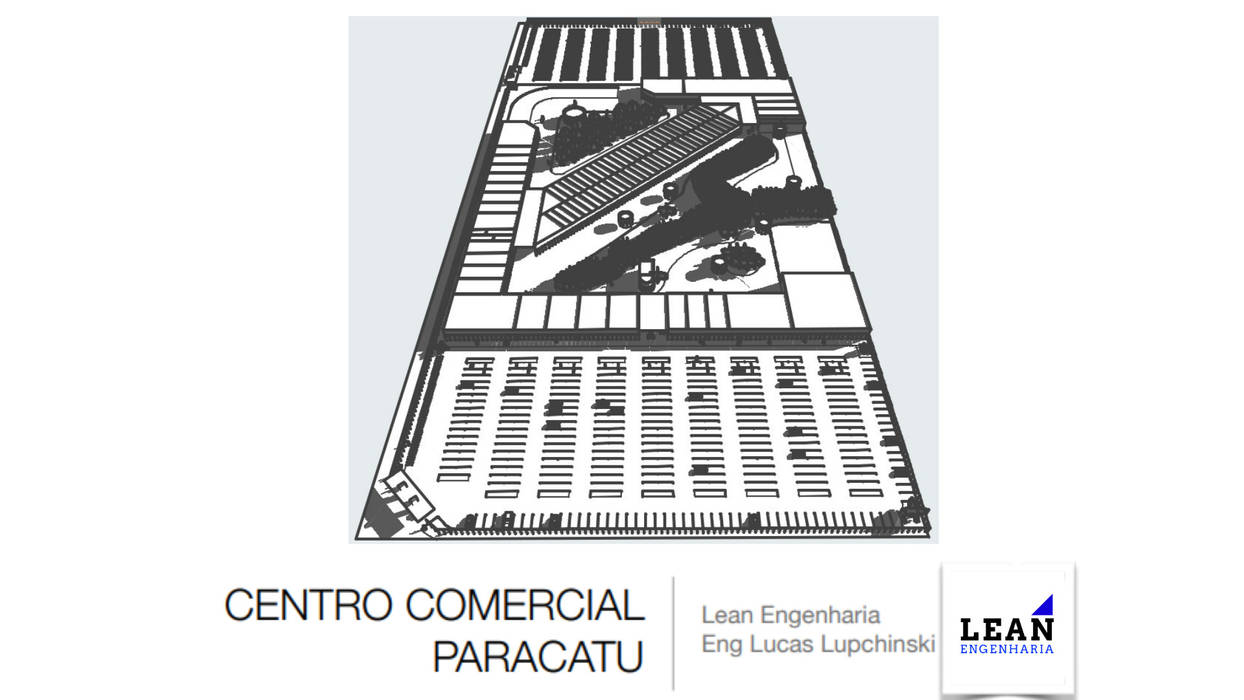 Projeto de Centro Comercial (66.000m²), Lean Engenharia Lean Engenharia Espaços comerciais Centros comerciais