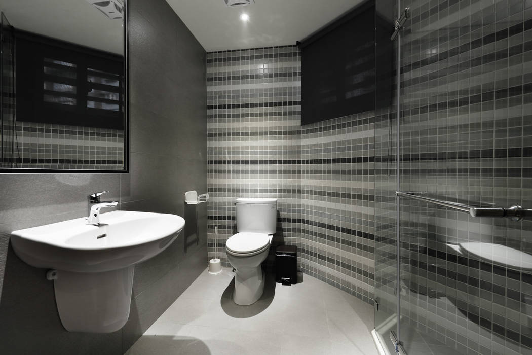 東方綺麗風華 | I'M SPA 會館 | 建築室內共同制作, 竹村空間 Zhucun Design 竹村空間 Zhucun Design Asian style bathroom