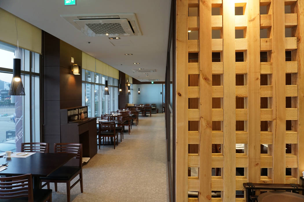 RESTAURANT INTERIOR 감자디자인 아시아스타일 다이닝 룸