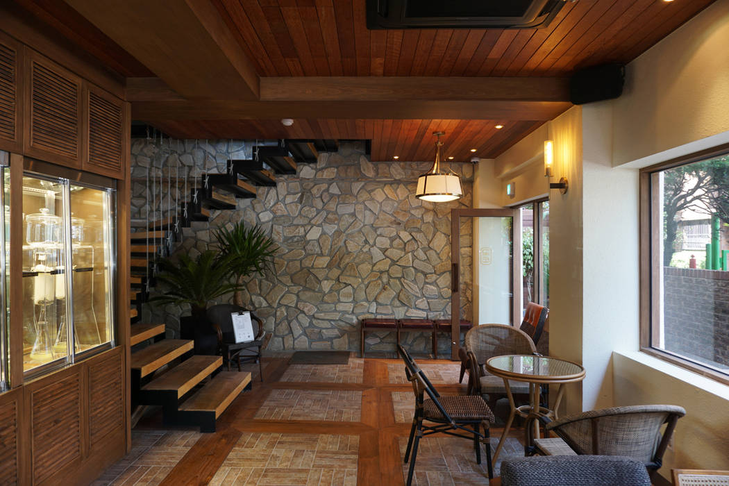 카페 인테리어 CAFE INTERIOR_부산인테리어, 감자디자인 감자디자인 Stairs